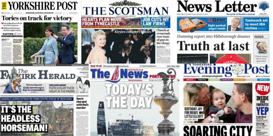 Johnston Press reports £300m loss as cost-cutting measures fail to offset declines in ad revenues