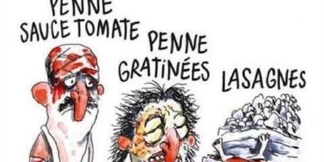 Charlie Hebdo draws anger for Italian earthquake cartoon