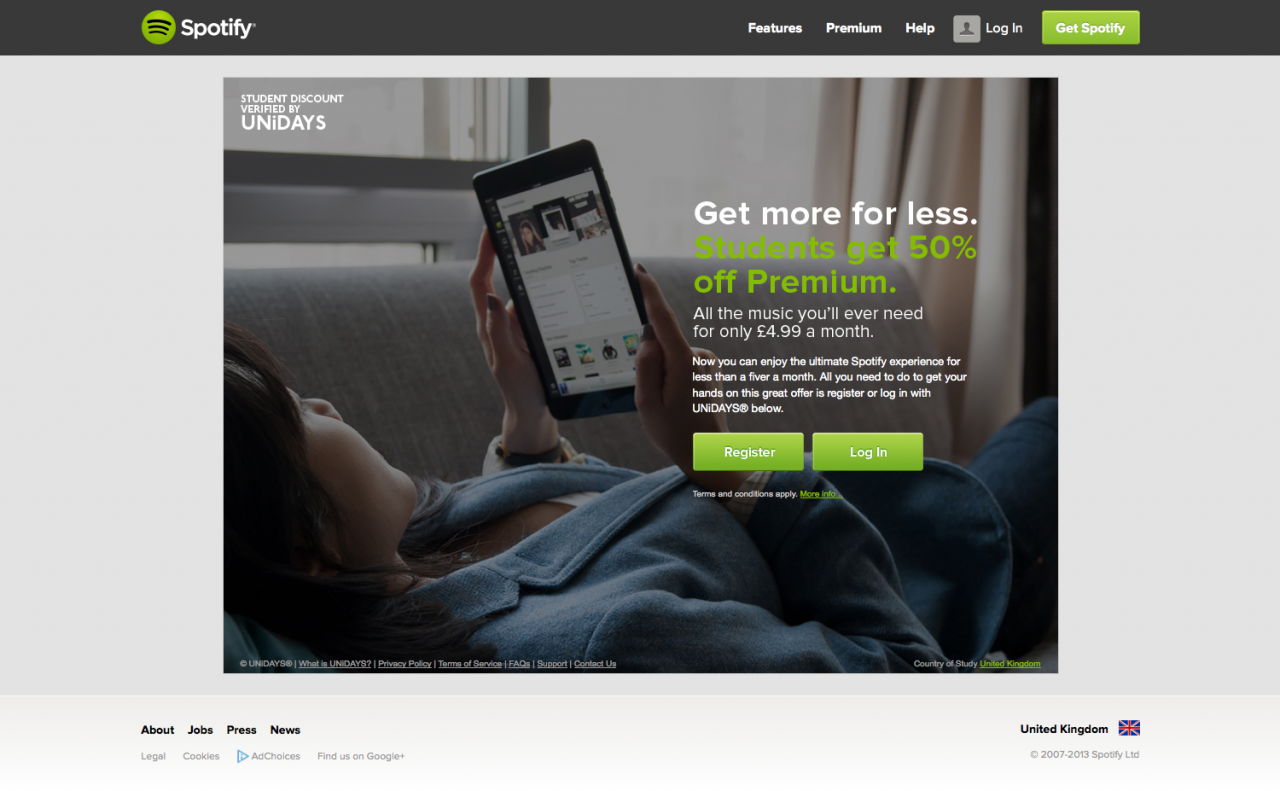 Spotify Partners With UniDays As Part Of A Wider Push In The Student