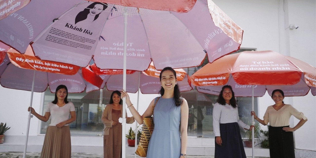 Mastercard uses umbrellas to encourage Vietnamese women to become business owners in IWD campaign - Vimarsana News